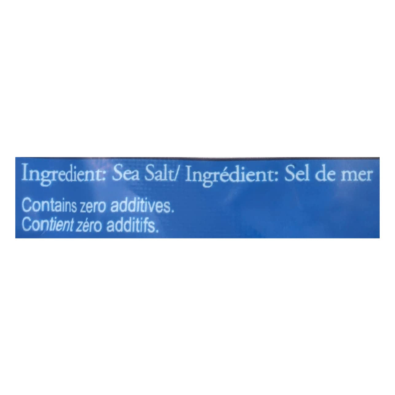 Light Grey  Resealable Bags €“ Additive-Free, Delicious Sea Salt, Perfect for Cooking, Baking and More - Gluten-Free, Non-Gmo Verified, Kosher and Paleo-Friendly, 16 Ounce (Pack of 2)