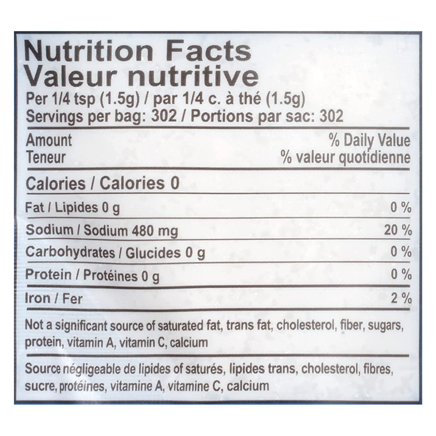 Light Grey  Resealable Bags Â€“ Additive-Free, Delicious Sea Salt, Perfect for Cooking, Baking and More - Gluten-Free, Non-Gmo Verified, Kosher and Paleo-Friendly, 16 Ounce (Pack of 2)